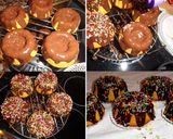 Foto del paso 4 de la receta: Mini kougelhopf con mango y baño de chocolate