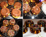 Foto del paso 4 de la receta: Mini kougelhopf con mango y baño de chocolate