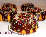 Foto del paso 5 de la receta: Mini kougelhopf con mango y baño de chocolate