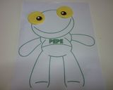 Foto del paso 7 de la receta: Torta cumpleaños sapo Pepe
