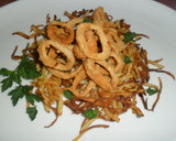 Foto del paso 4 de la receta: Calamares sobre nido de pajas