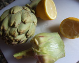 Foto del paso 1 de la receta: Alcachofas en papillote