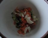 Foto del paso 2 de la receta: Tártaro de salmón ahumado con pepino