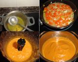 Foto del paso 3 de la receta: Crema de zanahorias y surimi al camembert