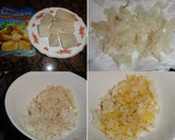 Foto del paso 1 de la receta: Carpaccio de fresones con bacalao