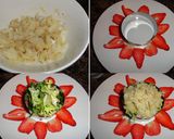 Foto del paso 2 de la receta: Carpaccio de fresones con bacalao