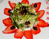 Foto del paso 5 de la receta: Carpaccio de fresones con bacalao