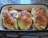 Foto del paso 5 de la receta: Papas rellenas con tres quesos