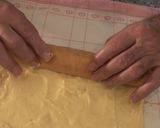 A picture of step 8 of Brazo de Gitano (Swiss Roll) Filled with Pastry Cream or Whipped Cream.