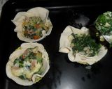Foto del paso 7 de la receta: Rosetas de hojaldre rellenas de acelga