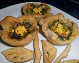 Foto del paso 8 de la receta: Rosetas de hojaldre rellenas de acelga