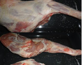 Foto del paso 1 de la receta: Paletillas de cordero asadas con brandy