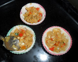 Foto del paso 8 de la receta: Pastelitos de hojaldre rellenos de bacalao