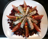 Foto del paso 4 de la receta: Ensalada de alubias rojas y sardinitas