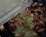 Foto del paso 6 de la receta: Bistec con nopales en salsa verde