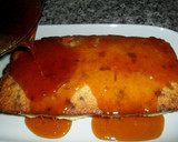Foto del paso 4 de la receta: Pudín de frutas confitadas con baño de caramelo