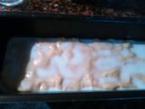 Bizcocho crujiente de manzana para la abuela