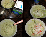 Foto del paso 3 de la receta: Montaditos de revuelto de aguacate y surimi