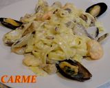 Foto del paso 6 de la receta: Fetuccini al Albariño