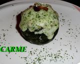 Foto del paso 7 de la receta: Calabacín relleno de setas con jamón