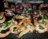 Foto del paso 6 de la receta: Mariscos a la plancha con salsa bearnesa
