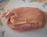 Foto del paso 1 de la receta: Pechuga de pollo rellenas al cava