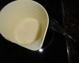 Foto del paso 1 de la receta: Queso fresco batido con zumo de melocotón