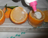 Foto del paso 5 de la receta: Naranjas heladas con crema chantilly