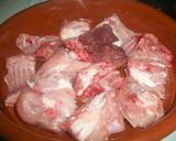 Foto del paso 1 de la receta: Conejo con verduras en escabeche