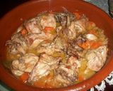 Foto del paso 4 de la receta: Conejo con verduras en escabeche