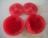 Foto del paso 1 de la receta: Tomates rellenos con mozzarella