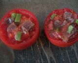 Foto del paso 3 de la receta: Tomates rellenos con mozzarella