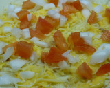 Foto del paso 2 de la receta: Tortitas mexicanas con queso y verduras