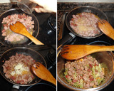 Foto del paso 3 de la receta: Espirales con salchichas y salsa pesto
