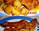 Foto del paso 6 de la receta: Cordero lechal asado con patatas