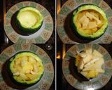 Foto del paso 4 de la receta: Calabacín relleno de manzana y queso curado