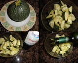 Foto del paso 1 de la receta: Budín de calabacín y atún