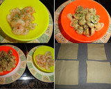 Foto del paso 3 de la receta: Hojaldres almendrados de gambas y champiñones