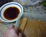 Foto del paso 1 de la receta: Postre con vainillas, nutella y mousse de dulce de leche