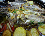 Foto del paso 7 de la receta: Chicharro al horno con guarnición