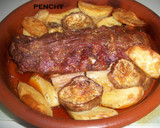 Foto del paso 2 de la receta: Costillas adobadas al horno con verduras al vino blanco de Rueda