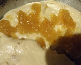 Foto del paso 3 de la receta: Torta postre marmolada de duraznos y crema
