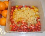 Foto del paso 4 de la receta: Ensalada de frutas mixtas con almíbar de naranjas