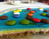 Foto del paso 9 de la receta: Tarta de chocolate blanco y galletas