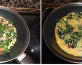 Foto del paso 5 de la receta: Tortilla de acelgas, jamón y queso