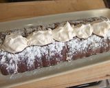 Foto del paso 8 de la receta: Pastel de chocolate con nata de canela y bombones de marron glacé