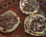 A picture of step 6 of Sopes with Chorizo and Potato.