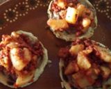 A picture of step 7 of Sopes with Chorizo and Potato.