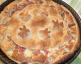 Foto del paso 5 de la receta: Tarta infantil de jamón, queso y cebolla