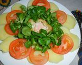 Foto del paso 4 de la receta: Huevos al nido con ensalada